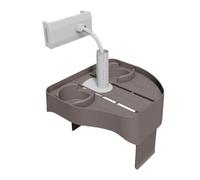 Plateau réglable pour téléphone portable de piscine, étagère extérieure | Support de boisson antidérapant pour collations au bord de la piscine, , balcon