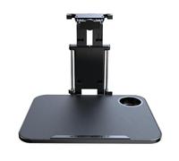 Plateau Repas de Voiture pour Sièges Arrière, Table de Travail Avec Support de Téléphone, Bureau d'Ordinateur Portable à Hauteur Réglable, Plateau de Salle à Manger