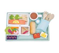 Plateau repas en avion en bois multicolor TU