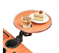 Plateau repas porte-gobelet Table Repas Sur Porte-Gobelet Automobile | Plateau Multifonction Voiture Snack Laptop Boisson Nourriture Routier Trajets Quotidiens Vacances