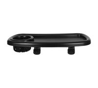 Plateau Repas pour Poussette Bébé, Tablette Clip-on avec Porte-gobelet