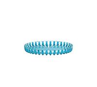 GUZZINI - Plateau Rond "Dolcevita", Bio-Based Plastic, Turquoise, 31x31xh3,5