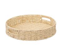 Plateau Ronde 35cm kord, Blanc Chaud