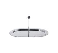 Plateau Rond Alessi 28 cm Acier inoxydable MG34