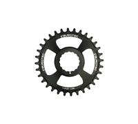 Plateau rond burgtec thick thin 3 mm offset pour race face direct mount noir