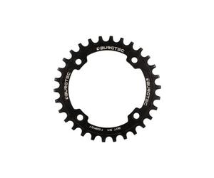 Plateau rond burgtec thick thin acier 94 mm bcd pour vae noir
