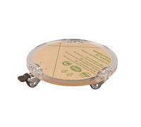Plateau rond en acrylique Transparent, chauffage et refroidissement de la climatisation, support inférieur, purificateur, Base chauffante