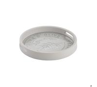 Plateau rond en bois