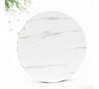 Plateau rond en bois pour table de salle à manger, café et table de jardin 30 cm, panneau MDF blanc durable et élégant, parfait pour la décoration de la maison et une utilisation en extérieur