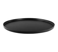 Plateau rond en métal Tray 39.5 cm noir