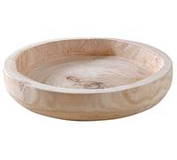 Plateau rond en paulownia Diamètre 25 cm