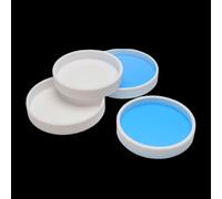 Plateau rond en PTFE - Profondeur 15 mm, antiadhésif, for usage en laboratoire, 1 pièce(150mmx140mm)
