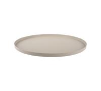 Plateau rond fer Present Time Gris 1,5x39,5 cm