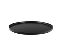 Plateau rond fer Present Time Noir 1,5x39,5 cm