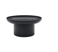 Plateau rond fonctionnel en acrylique avec alliage résistant aux rayures et base sécurisée pour organiser les cosmétiques, les bijoux, les fruits secs et les articles divers pour un usage quotidien