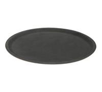 Plateau rond - HENDI - Fibre de verre renforcé - Noir - Usage intensif - Ø400 mm