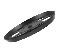 Plateau Rond Noir pour Accessoires de Télescope, Support D'oculaires | Six Fentes Dédiées, Attaches Solides, Surface Lisse Facile à Nettoyer, Rangement Organisé pour Viseurs et Observations