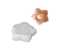Plateau rond portable en silicone pratique pour ranger des cadeaux faits à la main