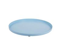 Plateau rond Present Time Servir Bleu 1,5x30 cm