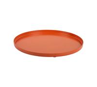 Plateau rond Present Time Servir Orange 1,5x30 cm
