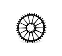 Plateau rond route garbaruk direct mount 8 vis pour pedalier sram noir