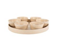 Plateau rond snack Present Time Puro Vert 2,5x32 cm