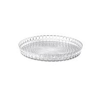 Guzzini – Plateau rond Tiffany – Transparent – Ø 35,6 x H 4 cm – 19890100