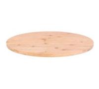 Plateau rond tournant en bambou Green attitude Beige G