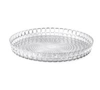 Plateau rond transparent 35 cm guzzini