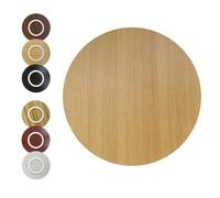 Plateau Rotatif En Bois Rond Plateau Tournant Lazy Susan De Table À Manger | Assiette De Service Rotative Silencieux Plateau Pivotant À Rotation Pour Banquets Centre De Table(Oak,50cm/20in)