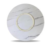Plateau rotatif - Plateau de service en bois antidérapant à 360° pour table à manger - Plateau tournant rond - Disponible en 50-100 cm de diamètre - Parfait pour le divertissement.