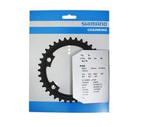 Plateau Route 4bra 36dts Interieur Shimano 105 R7000 11v. Noir Multicolore