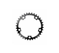 Autre pièce détachée vélo GENERIQUE Plateau route 5bra 30dts d.74 triple interieur noir alu 7075 ta zelito type shimano 9-10v.