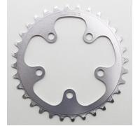 Plateau Route 5bra 32dts D.74 Triple Argent Alu 7075 Stronglight 9-10v. Multicolore