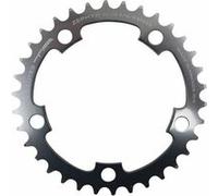 Plateau route 5bra 34dts d.110 compact interieur argent alu 7075 ta zephyr type shimano 9-10v. Argent G