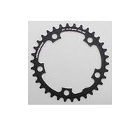 Plateau route 5bra 34dts d.110 compact interieur noir alu 7075 stronglight type shimano 9-10v. noir G