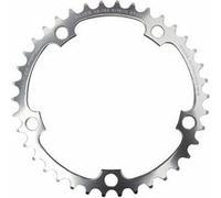 Plateau route 5bra 38dts d.130 interieur argent alu 7075 ta alize type shimano 9-10-11v. Argent G