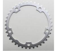 Plateau route 5bra 38dts d.130 interieur dural argent stronglight type shimano Argent G
