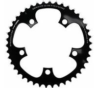 Plateau route 5bra 42dts d.110 compact interieur noir alu 7075 ta zephyr type shimano 9-10v. noir G