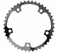 Plateau route 5bra 42dts d.130 interieur noir alu 7075 ta alize type shimano 9-10-11v. noir G