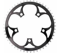 Plateau route 5bra 46dts d.110 compact exterieur noir alu 7075 ta zephyr type shimano 9-10v. G