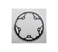 Plateau route 5bra 49dts d.130 exterieur noir alu 7075 stronglight type shimano 9-10v.