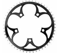 Plateau route 5bra 50dts d.110 compact exterieur noir alu 7075 ta zephyr type shimano 9-10v. noir G