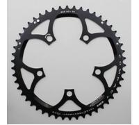 Plateau Route 5bra 50dts D.110 Compact Exterieur Noir Alu Miche Type Shimano Et Campagnolo Record Carbon - Chorus Carbon - Multicolore