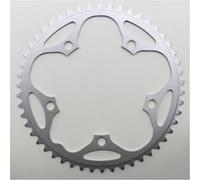 Plateau route 5bra 50dts d.130 exterieur dural argent stronglight type shimano Argent G
