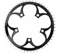 Plateau route 5bra 51dts d.110 compact exterieur noir alu 7075 ta zephyr type shimano 9-10v. G