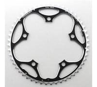 Plateau Route 5bra 51dts D.130 Exterieur Noir Alu 7075 Stronglight Type Shimano 9-10v. Multicolore