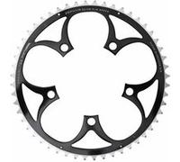 Plateau route 5bra 52dts d.110 compact exterieur noir alu 7075 ta zephyr type shimano 9-10v. G