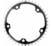 Spécialités TA Vento Campagnolo Plateau de pédalier 9/10 Vitesses, Noir, extérieur 53T