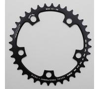 Plateau route 5bra d.110 miche 36dts interieur type shimano et campagnolo alu no